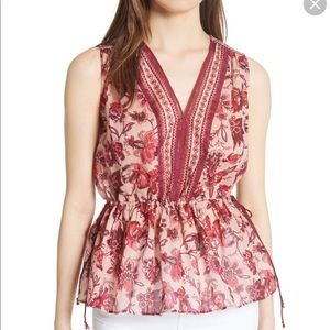 Kate Spade New York ♠️ Paisley Blossom Blouse